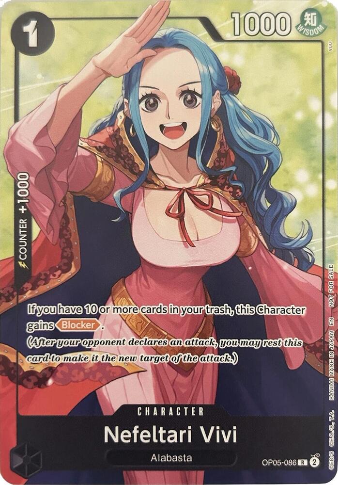 Nefeltari Vivi (Welcome Pack Vol. 2) (OP05-086) [One Piece Promotion Cards] | Jack's On Queen