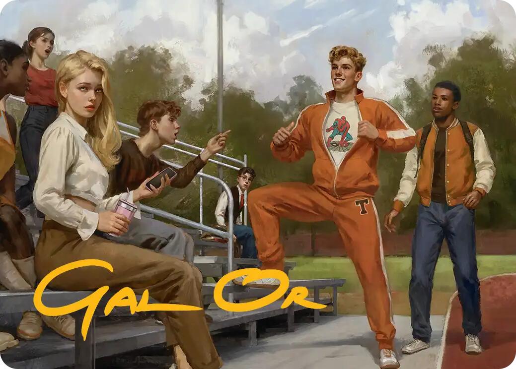 Flash Thompson, Spider-Fan Art Card (Gold-Stamped Signature) [Marvel's Spider-Man Art Series] | Jack's On Queen