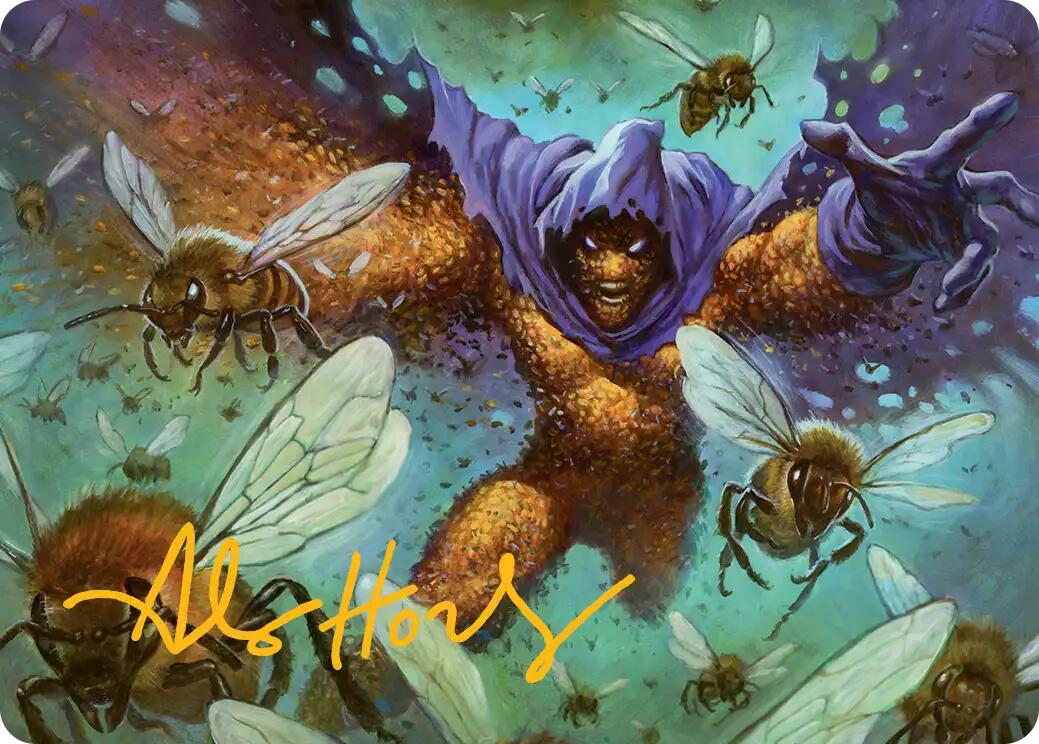 Swarm, Being of Bees Art Card (Gold-Stamped Signature) [Marvel's Spider-Man Art Series] | Jack's On Queen