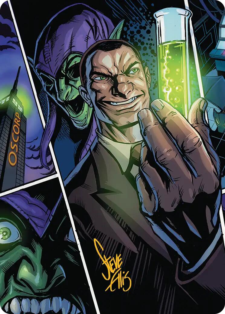 Norman Osborn Art Card (Gold-Stamped Signature) [Marvel's Spider-Man Art Series] | Jack's On Queen