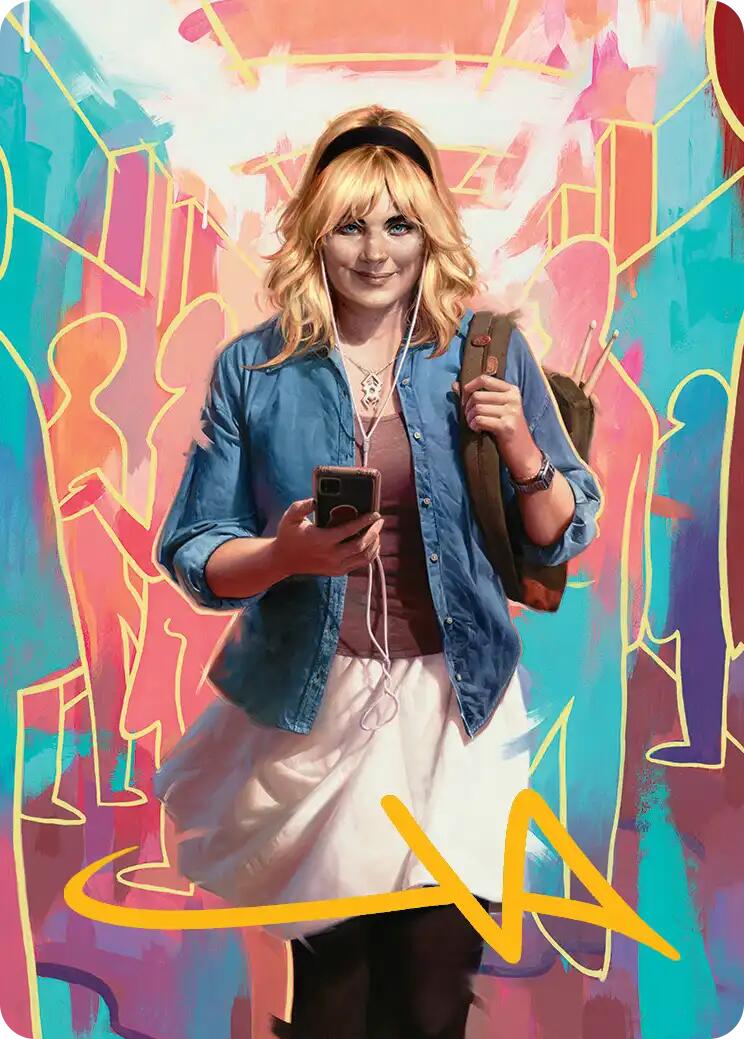 Gwen Stacy Art Card (Gold-Stamped Signature) (13/54) [Marvel's Spider-Man Art Series] | Jack's On Queen