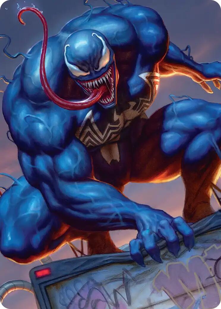 Venom, Deadly Devourer Art Card [Marvel's Spider-Man Art Series] | Jack's On Queen