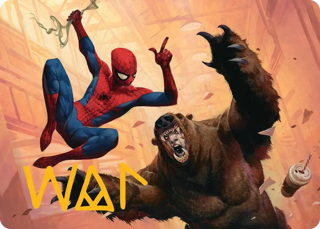 Wisecrack Art Card (Gold-Stamped Signature) [Marvel's Spider-Man Art Series] | Jack's On Queen
