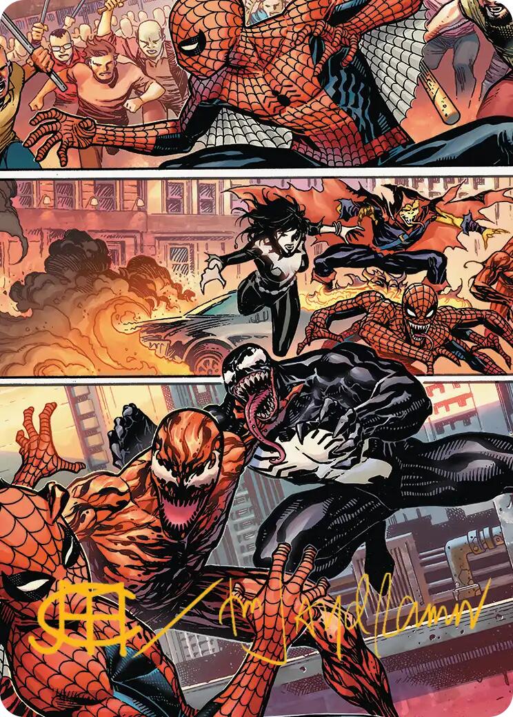 Maximum Carnage Art Card (Gold-Stamped Signature) [Marvel's Spider-Man Art Series] | Jack's On Queen