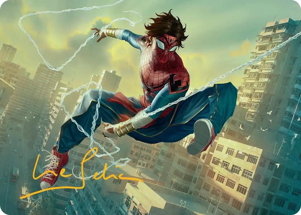 Spider-Man India Art Card (Gold-Stamped Signature) [Marvel's Spider-Man Art Series] | Jack's On Queen