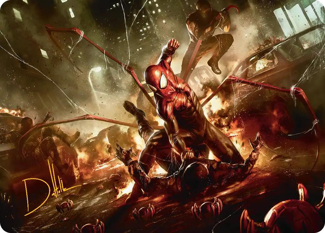 Superior Spider-Man Art Card (Gold-Stamped Signature) [Marvel's Spider-Man Art Series] | Jack's On Queen