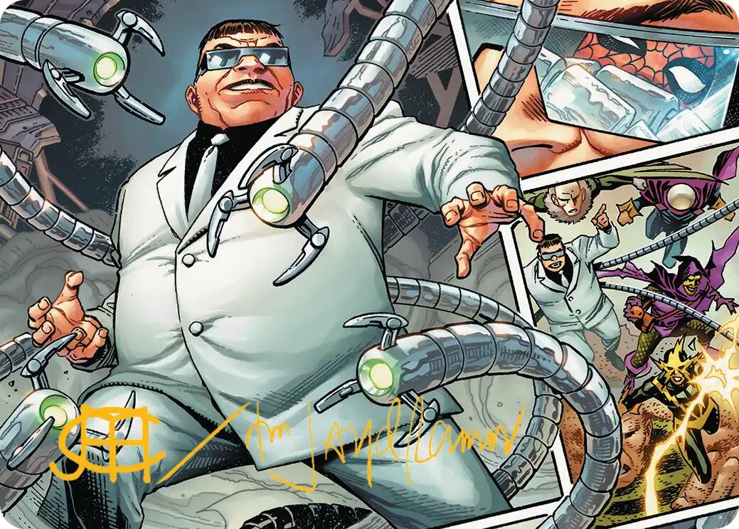 Doctor Octopus, Master Planner Art Card (48/54) (Gold-Stamped Signature) [Marvel's Spider-Man Art Series] | Jack's On Queen