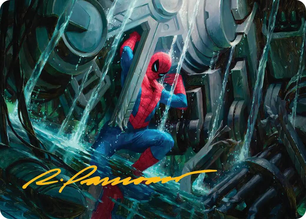 Strength of Will Art Card (Gold-Stamped Signature) [Marvel's Spider-Man Art Series] | Jack's On Queen