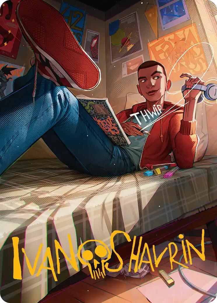 Miles Morales Art Card (Gold-Stamped Signature) [Marvel's Spider-Man Art Series] | Jack's On Queen