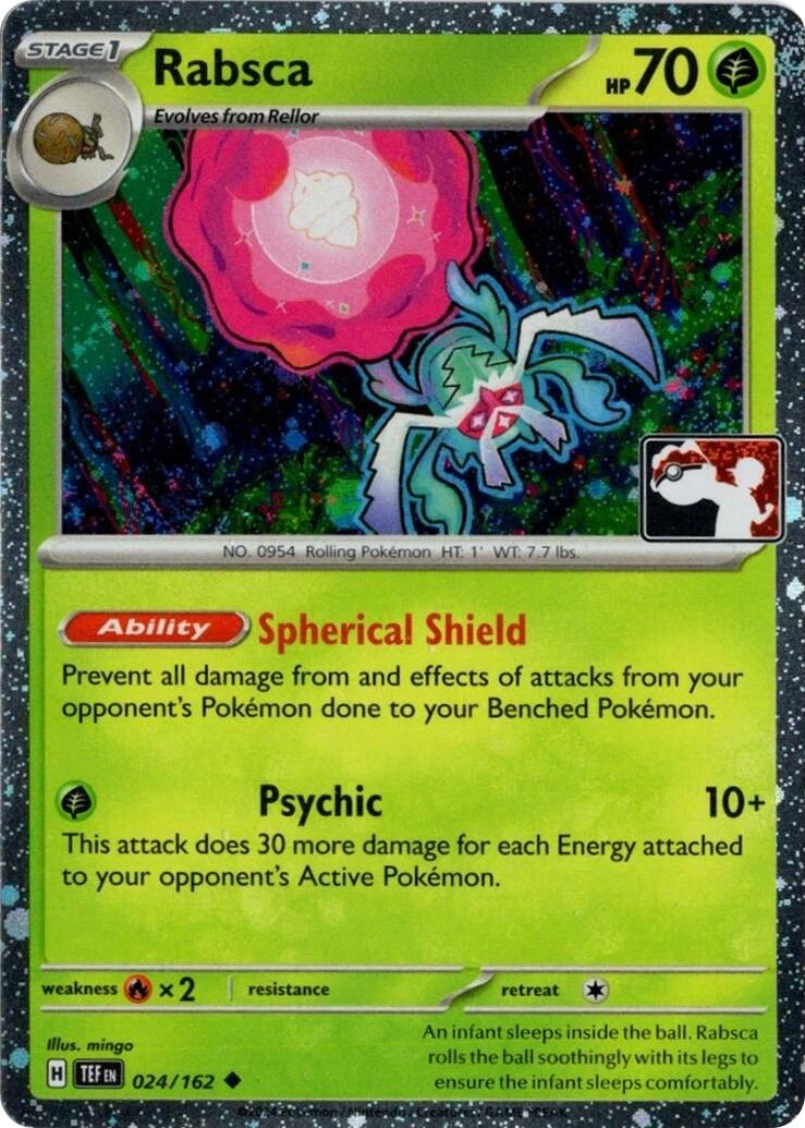 Rabsca (024/162) (Cosmos Holo) [Prize Pack Series Seven] | Jack's On Queen