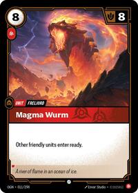 Magma Wurm (011/298) [Origins] | Jack's On Queen