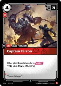 Captain Farron (015/298) [Origins] | Jack's On Queen