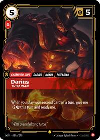 Darius - Trifarian (Alternate Art) (027a/298) [Origins] | Jack's On Queen