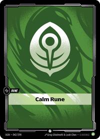 Calm Rune (042/298) [Origins] | Jack's On Queen