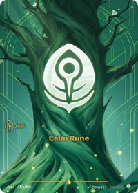 Calm Rune (Alternate Art) (042a/298) [Origins] | Jack's On Queen