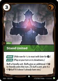 Stand United (053/298) [Origins] | Jack's On Queen