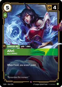 Ahri - Alluring (066/298) [Origins] | Jack's On Queen