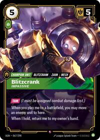 Blitzcrank - Impassive (067/298) [Origins] | Jack's On Queen