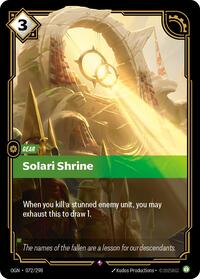 Solari Shrine (072/298) [Origins] | Jack's On Queen