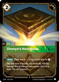 Zhonya's Hourglass (077/298) [Origins] | Jack's On Queen