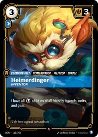 Heimerdinger - Inventor (111/298) [Origins] | Jack's On Queen