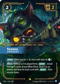 Teemo - Strategist (Alternate Art) (121a/298) [Origins] | Jack's On Queen