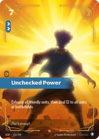 Unchecked Power (123/298) [Origins] | Jack's On Queen