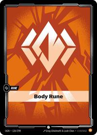 Body Rune (126/298) [Origins] | Jack's On Queen
