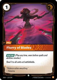Flurry of Blades (133/298) [Origins] | Jack's On Queen