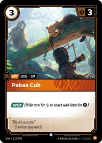Pakaa Cub (135/298) [Origins] | Jack's On Queen