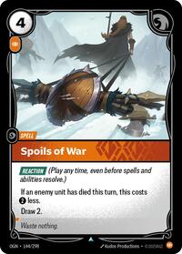 Spoils of War (144/298) [Origins] | Jack's On Queen