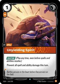 Unyielding Spirit (145/298) [Origins] | Jack's On Queen