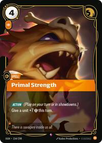 Primal Strength (154/298) [Origins] | Jack's On Queen