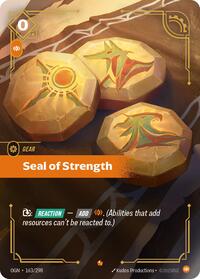 Seal of Strength (163/298) [Origins] | Jack's On Queen