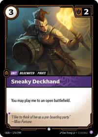 Sneaky Deckhand (176/298) [Origins] | Jack's On Queen