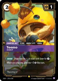 Teemo - Scout (Alternate Art) (197a/298) [Origins] | Jack's On Queen