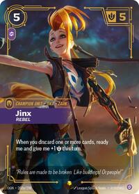 Jinx - Rebel (Alternate Art) (202a/298) [Origins] | Jack's On Queen