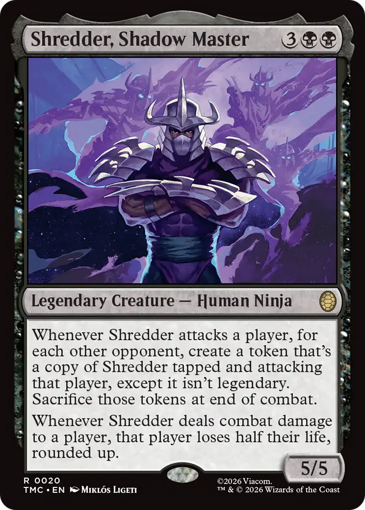 Shredder, Shadow Master [Teenage Mutant Ninja Turtles Commander] | Jack's On Queen