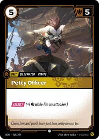 Petty Officer (215/298) [Origins] | Jack's On Queen