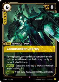 Commander Ledros (231/298) [Origins] | Jack's On Queen