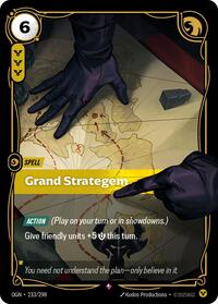 Grand Strategem (233/298) [Origins] | Jack's On Queen