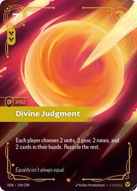 Divine Judgment (244/298) [Origins] | Jack's On Queen