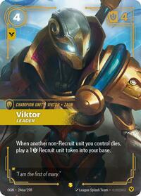 Viktor - Leader (Alternate Art) (246a/298) [Origins] | Jack's On Queen
