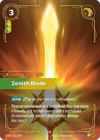 Zenith Blade (262/298) [Origins] | Jack's On Queen
