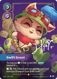 Teemo - Swift Scout (Signature) (307*/298) [Origins] | Jack's On Queen