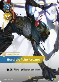 Viktor - Herald of the Arcane (Overnumbered) (308/298) [Origins] | Jack's On Queen