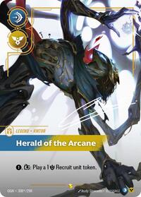 Viktor - Herald of the Arcane (Signature) (308*/298) [Origins] | Jack's On Queen