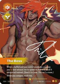 Sett - The Boss (Signature) (310*/298) [Origins] | Jack's On Queen