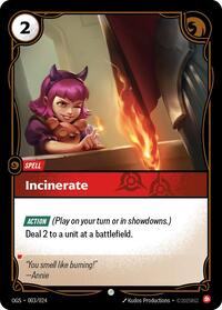 Incinerate (003/024) [Origins: Proving Grounds] | Jack's On Queen