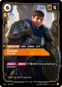 Garen - Rugged (007/024) [Origins: Proving Grounds] | Jack's On Queen